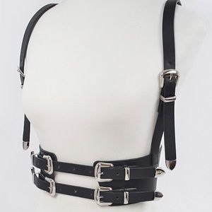 Multi Buckle Harness Belt